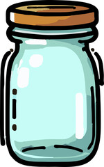 mason jar png graphic clipart design