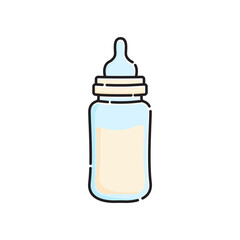 baby bottle and pacifier