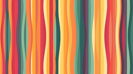abstract colors of the 70s. Generative AI
