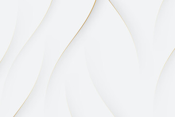White background with golden lines