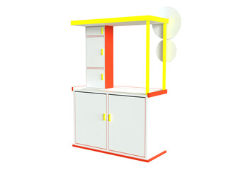 Promotional stand 3d design