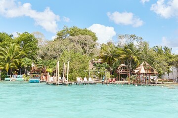 Beautiful Bacalar, most known for its stunning Lagoon of Seven Colors, is located in souther Quintana Roo, Mexico