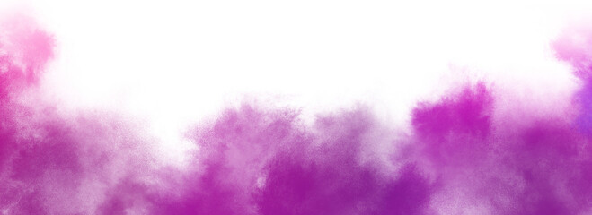 Colorful smoke steam isolated transparent background. Fog and mist effect for text or space