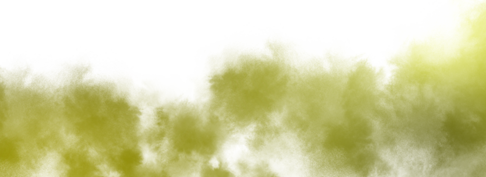 Colorful smoke steam isolated transparent background. Fog and mist effect for text or space