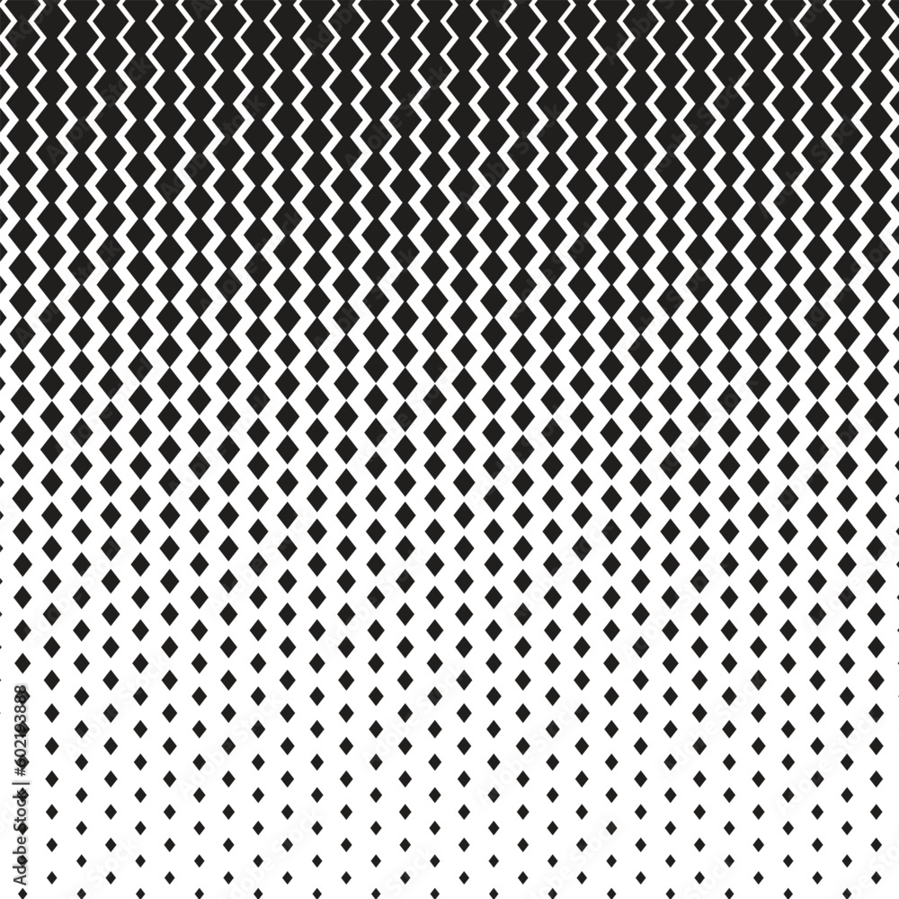 Poster abstract geometric rhombus pattern based on square.