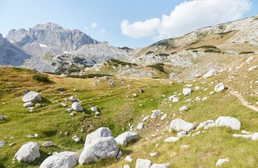 Hiking to Bobotov Kuk, the highest peak in Montenegro, situated in Durmitor National Park