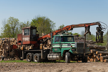 Modified Logging Industry Machinery