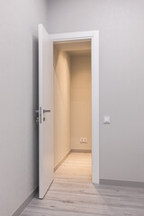 New empty office after renovation without furniture and computers