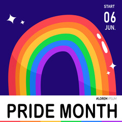 rainbow pride month