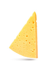 a piece of cheese on a transparent background