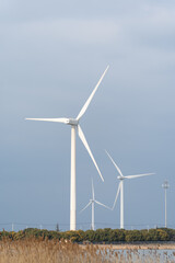 Wind turbines in the suburbs