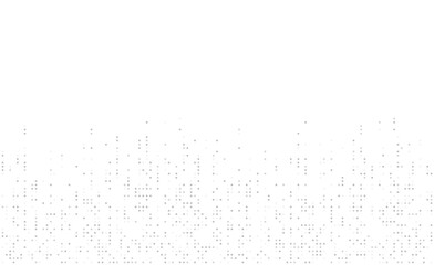 Digital technology background. Digital data dots gray pattern pixel background