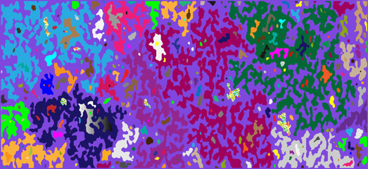 Color  mosaic. Abstract shape art. Grunge background. Perfect for fashion, textile design, cute themed fabric, on wall paper, wrapping paper and home decor.
