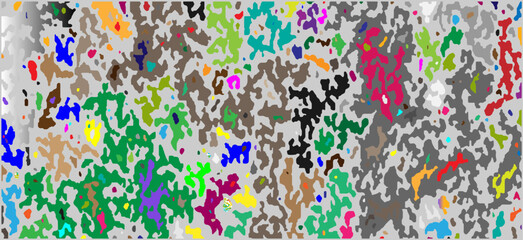 Color  mosaic. Abstract shape art. Grunge background. Perfect for fashion, textile design, cute themed fabric, on wall paper, wrapping paper and home decor.
