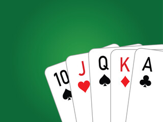 Poker vector image or clipart