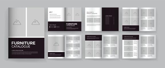 Furniture catalog and multipurpose product catalogue template design