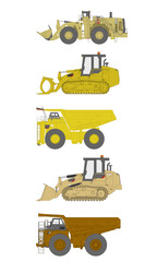 Heavy Duty Construction Truck Set