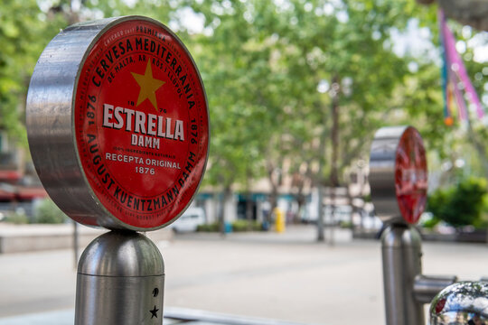 Urban bar of the Estrella-Damm beer company