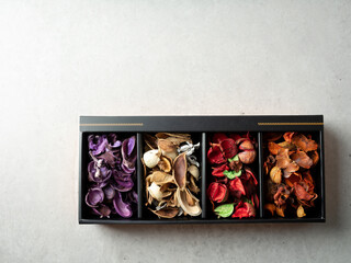 Potpourri set, various potpourri sets