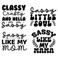 Sassy t-shirt design bundle 