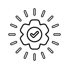 Ability, capabilities icon. Line, outline symbol.