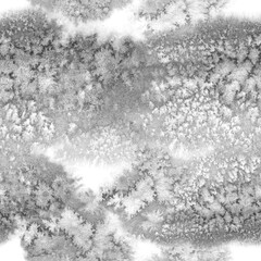 Seamless hand-drawn texture. Watercolor abstract spots like a frost texture or unusual surface, effect of spread on wet