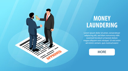 Money Laundering Horizontal Banner