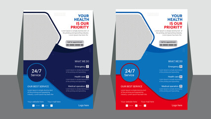 Medical Flyer design template 