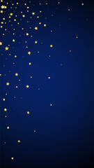 Magic stars vector overlay.  Gold stars scattered