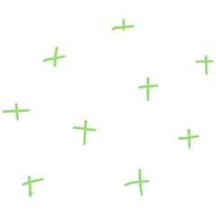 Obraz premium Hand Drawn Dots Scribble