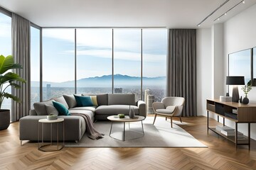 Fototapeta premium Elegantes Wohnzimmer