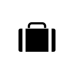 Suitcase icon , vector sign design