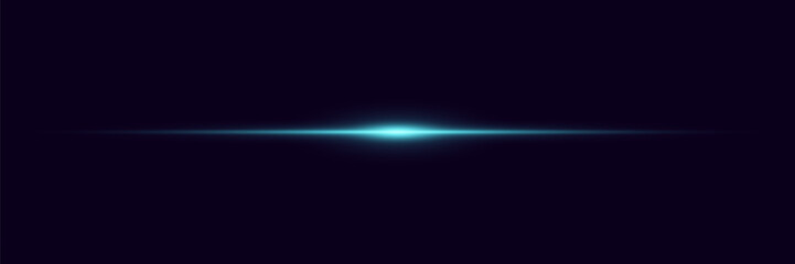 Abstract laser beam. Transparent isolated on black background. Vector illustration. lighting effect. directional spotlight.