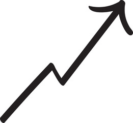 decoration hand drawn arrow illustration.