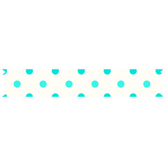 Washi tape with polka dots