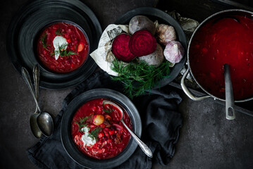 Traditional Ukrainian dish `holubtsi`, cabbage rolls stuffed with meat and rice mixture