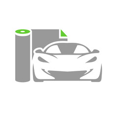 Car wrapping icon