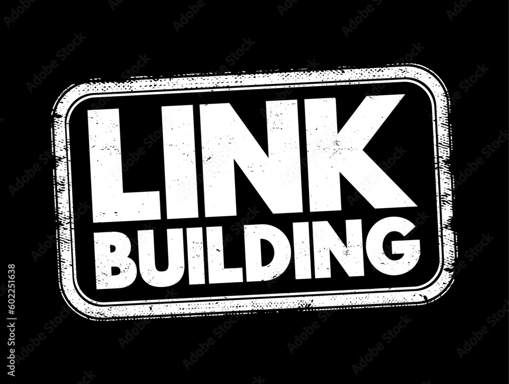 Poster link building - practice of building one-way hyperlinks to a website with the goal of improving sear