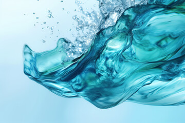 Serene Beauty of Refreshing Aqua Design