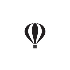 Hot Air Balloon logo or icon design