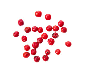 red  peppercorn isolated on transparent png