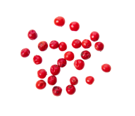 red  peppercorn isolated on transparent png