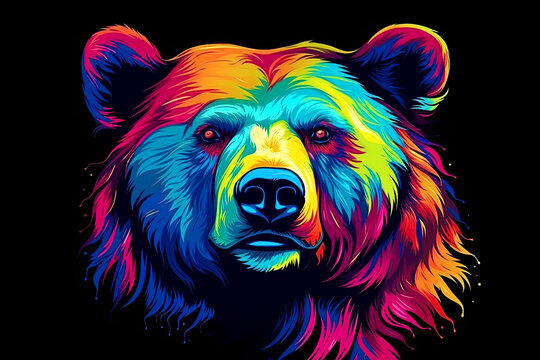 Neon Bear Images – Browse 8,705 Stock Photos, Vectors, and Video ...