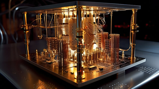 Unleashing Quantum Potential: Exploring the Principle of a Quantum Computer. Generative AI