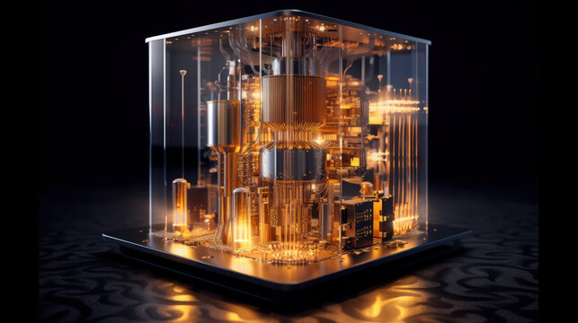 Unveiling the Quantum Frontier: The Principle of a Quantum Computer. Generative AI