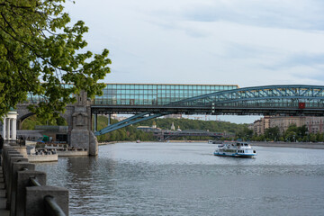 Fototapeta premium bridge over the river