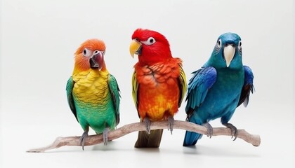 Fototapeta na wymiar Colorful birds, bird standing, bird flying, group of birds, flying birds