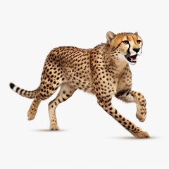 A majestic strong beautiful Cheetah, running cheetah