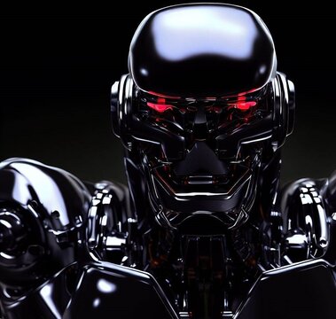 Scary looking robot from the future - terminator