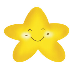 cute star smiley